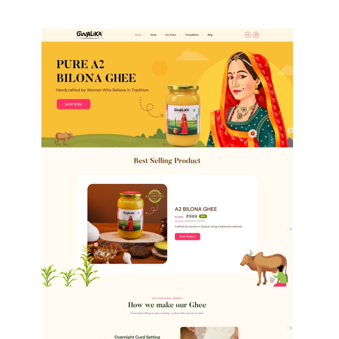 Shopify Design — Aurelia store