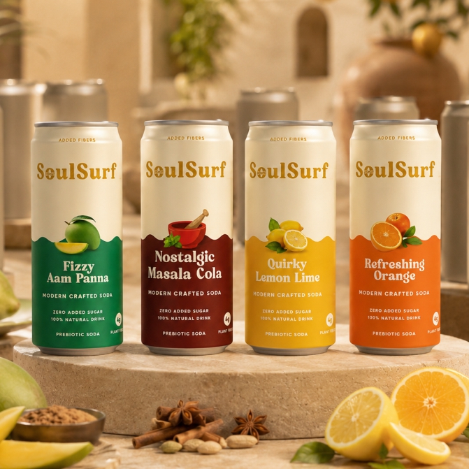 SoulSurf brand identity